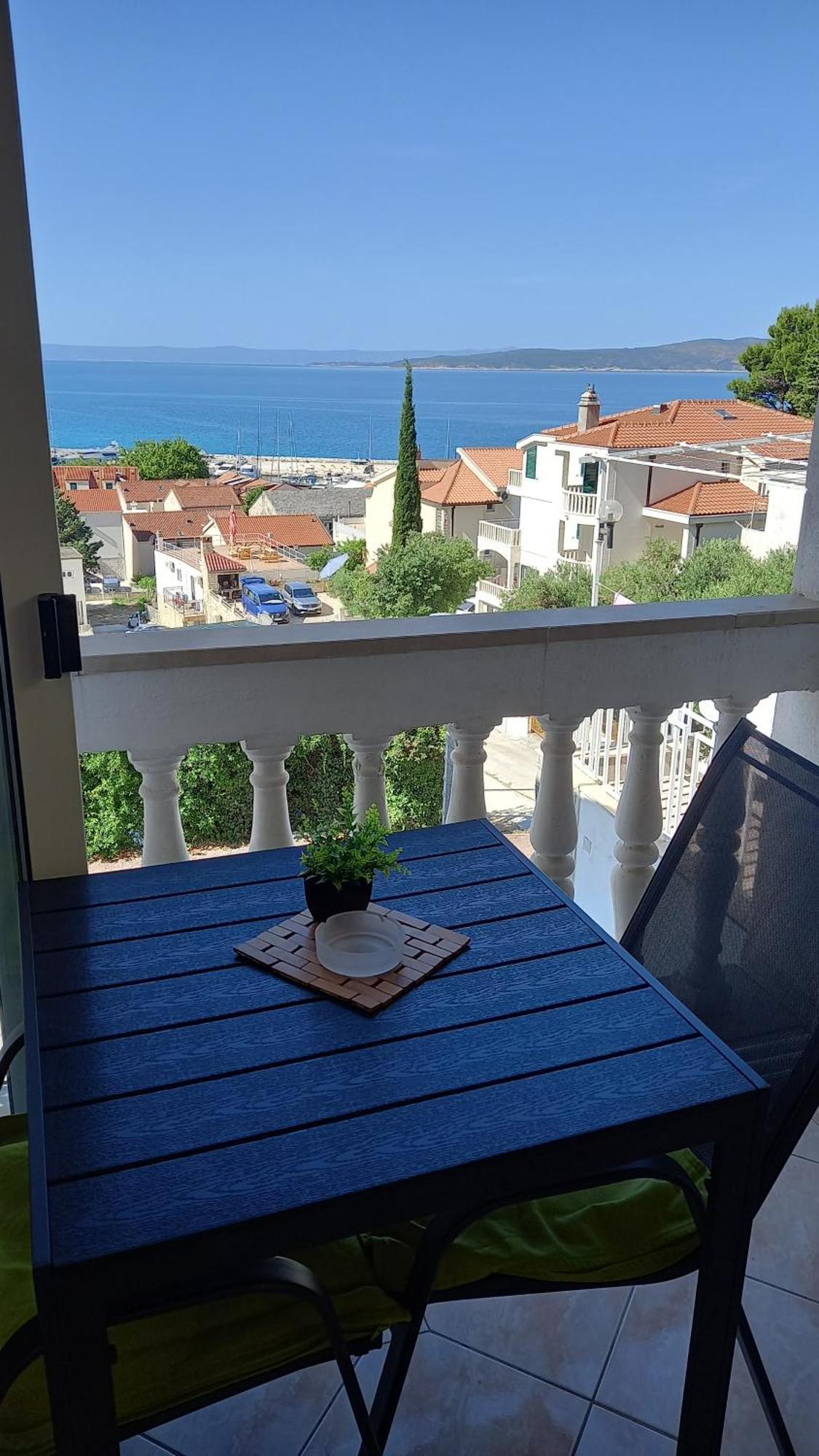 Apartmani Leko Mirjana Baska Voda Luaran gambar